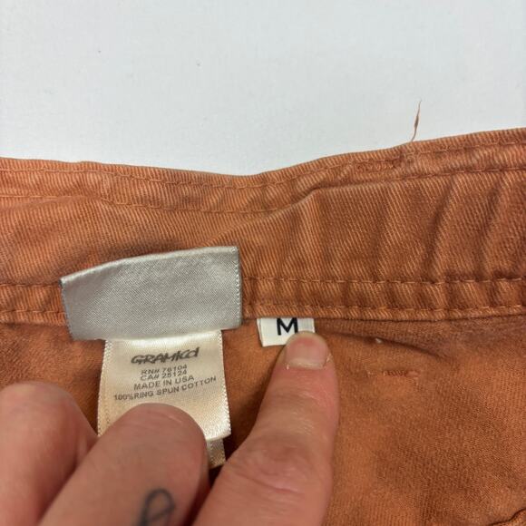 Vintage Gramicci Belted Shorts Made In USA Men's Medium Climbing Hiking - Picture 6 of 13